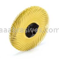 3M&trade; 7000000771 3 x 3/8 80 80 Grit Scotch-Brite&trade; Radial Bristle Disc