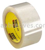 Scotch&trade; Box Sealing Tape 373 Clear 48 mm x 50 m 3M 7000001197