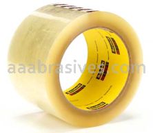 Scotch&trade; Box Sealing Tape 375 Clear 72 mm x 50 m 3M 7000001198