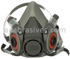 3M&trade; 7000001933 Half Facepiece Reusable Respirator 6200/07025(AAD) Medium