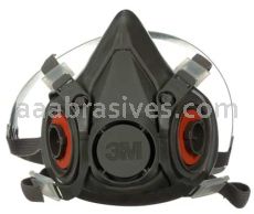 3M&trade; 7000001934 Half Facepiece Reusable Respirator 6300/07026(AAD) Large