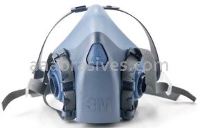 3M&trade; 7000002162 Half Facepiece Reusable Respirator 7502/37082(AAD) Medium