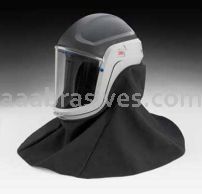 3M&trade; 7000002395 M-407 Versaflo&trade; Respiratory Helmet Assembly with Premium Visor andFlame Resistant Shroud