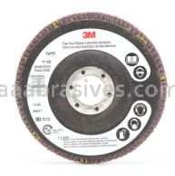 3M&trade; 7000028346 4-1/2 x 7/8 P120 Grit 747D T27 Flap Disc