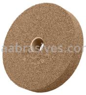 3M&trade; 7000028426 6 x 2 x 1-1/4 Scotch-Brite&trade; Woodworking Wheel