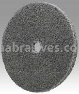 3M&trade; Scotch-Brite&trade; 7000028453 3 x 1/4 x 3/8 4A Fine EXL Unitized Wheel