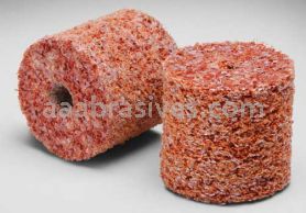3M&trade; Scotch-Brite&trade; 7000028557 2 x 1/4 x 1/4 7C CRS+ Rapid Cut Unitized Wheel