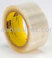 Scotch&trade; Box Sealing Tape 375 Clear 48 mm x 50 m 3M 7000028907