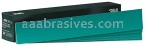3M&trade; 7000044880 80 2-3/4 x 16 1/2 Green Corps&trade; Stikit&trade; Production&trade; Sheet