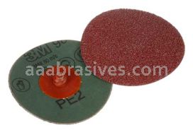 3M&trade; 7000044902 3" 60+ Grit TR 982C Cubitron&trade; II Roloc&trade; Fibre Disc