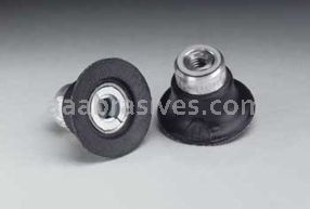 3M 7000045286 1-1/2 x 1/4-20 Roloc TR Hard Internal Disc Pad 45100
