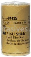 3M&trade; 7000045430 6” P320 Grit Stikit&trade; Gold Disc Roll