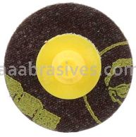 3M&trade; 7000045621 1” 80 Grit YF-wt 777F Ceramic TR Roloc&trade; Sanding Disc