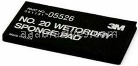 3M&trade; 7000045663 Wetordry&trade; Sponge Pad No. 20 5-1/2x2-3/4x3/8