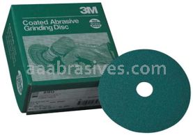 3M&trade; 7000045744 5 x 7/8 50 Grit Green Corps&trade; Fibre Disc