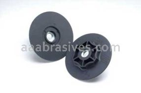 3M&trade; 7000045746 4-1/2 x 5/8-11 TN Internal Quick Change Fibre Disc Backup Pad 02140 