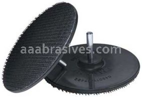 3M&trade; 7000045864 2 x 1/4 Shank Disc Pad Holder 922