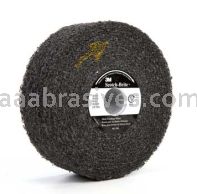 3M&trade; 7000045921 6 x 2 x 1 2S Coarse Scotch-Brite&trade; Multi-Finishing Wheel