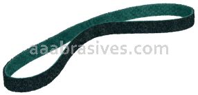 3M&trade; 7000045960 1/2 x 24 S-MED Scotch-Brite&trade; SC-BL Surface Conditioning Low Stretch Belt