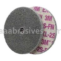 3M&trade; Scotch-Brite&trade; 7000046139 3 x 1/2 x 1/4 3S Fine EXL Unitized Wheel