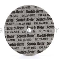 3M&trade; Scotch-Brite&trade; 7000046153 8 x 1 x 2 2A MED SPR EXL Unitized Wheel