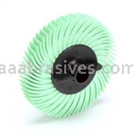 3M&trade; 7000046160 2 x 3/8 1 Micron Scotch-Brite&trade; Radial Bristle Disc