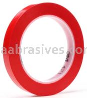 3M&trade; 7000047451 Vinyl Tape 471 Red 1/2" x 36 yards