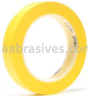 3M&trade; 7000047466 Vinyl Tape 471 Yellow 1/2" x 36 yards