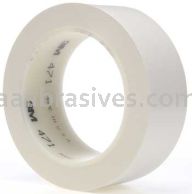 3M&trade; 7000047475 Vinyl Tape 471 White 1 1/2" x 36 yards