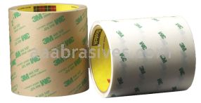 3M&trade; 7000048452 Adhesive Transfer Tape 966 Clear 1 in x 60 yd 2.3 mil