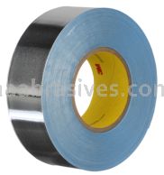3M&trade; 7000049093 Vibration Damping Tape 434 Silver 2 in x 60 yd 7.5 mil