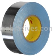 3M&trade; 7000049096 Vibration Damping Tape 434 Silver 3 in x 60 yd 7.5 mil