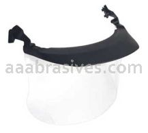 3M&trade; 7000103816 V4D-10P Clear Acetate MultiVisor&trade; Faceshield System with Anti-FogCoating