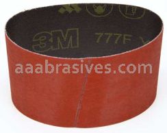 3M&trade; 7000118390 3-1/2 x 15-1/2 P120 Grit 777F Cloth Belt