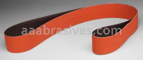 3M&trade; 7000118450 2 x 72 P120 Grit 777F Cloth Belt