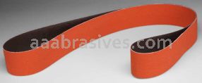 3M&trade; 7000118460 2-1/2 x 72 80 Grit YF-wt 777F Cloth Belt