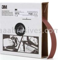 3M&trade; 7000118500 1 x 20 yds P240 Grit J-weight 314D Utility Cloth Roll