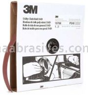 3M&trade; 7000118508 1 x 50 yds P240 Grit J-weight 314D Utility Cloth Roll