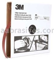 3M&trade; 7000118509 1 x 50 yds P220 Grit J-weight 314D Utility Cloth Roll