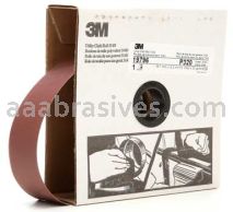 3M&trade; 7000118517 1-1/2 x 20 yds P320 Grit J-weight 314D Utility Cloth Roll