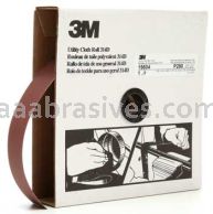 3M&trade; 7000118524 1-1/2 x 50 yds P280 Grit J-weight 314D Utility Cloth Roll