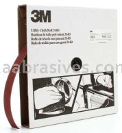 3M&trade; 7000118532 1-1/2 x 50 yds P60 Grit X-weight 314D Utility Cloth Roll