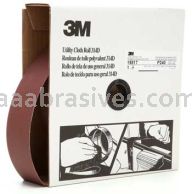 3M&trade; 7000118537 2 x 50 yds P240 Grit J-weight 314D Utility Cloth Roll