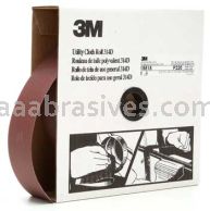 3M&trade; 7000118538 2 x 50 yds P220 Grit J-weight 314D Utility Cloth Roll