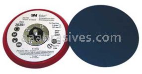 3M&trade; 7000118611 5 x 3/8 x 5/16-24 Stikit&trade; External Low Profile Disc Pad 20351