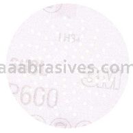 3M&trade; 7000118633 3” P600 Grit 360L Hookit&trade; Clean Sanding Disc