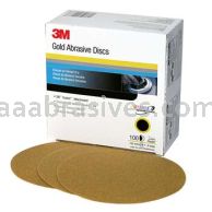 3M&trade; 7000118756 6" P120 Grit 236U Hookit&trade; Gold Sanding Disc 00981