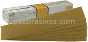 3M&trade; 7000118764 2-3/4 x 16 P180 Hookit&trade; Gold Sheet