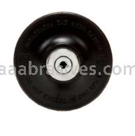 3M&trade; 7000119310 3 x 1/4-20 Roloc&trade; TS and TSM Medium Internal Disc Pad 14215