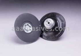 3M&trade; 7000119312 3 x 1/4-20 Roloc&trade; TP Medium Internal Disc Pad 14201